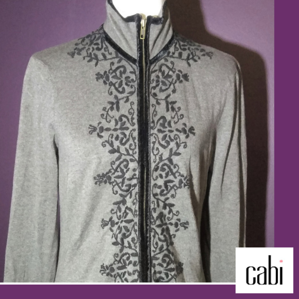 WoW Vintage cabi Fall 2007 Embroidered Cardigan! ♥